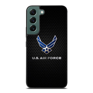 US AIR FORCE METAL LOGO Samsung Galaxy S22 Case Cover