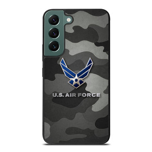 US AIR FORCE CAMO LOGO  Samsung Galaxy S22 Case Cover