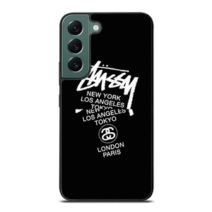STUSSY METROPOLITAN Samsung Galaxy S22 Case Cover STUSSY METROPOLITAN Samsung Galaxy S22 Case Cover