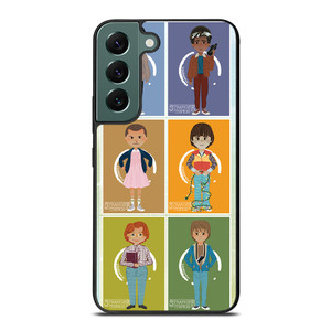 STRANGER THINGS CHARACTERS 3 Samsung Galaxy S22 Case Cover