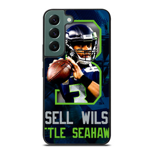 RUSSELL WILSON 3 SEATTLE SEAHAWKS Samsung Galaxy S22 Case Cover