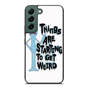 RICK AND MORTY GET WEIRD Samsung Galaxy S22 Case Cover RICK AND MORTY GET WEIRD Samsung Galaxy S22 Case Cover