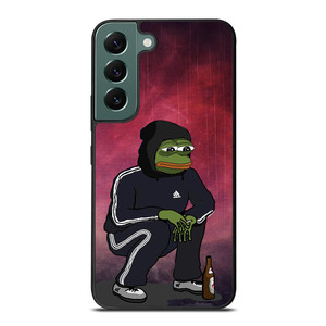 PEPE THE SMUG SAD Samsung Galaxy S22 Case Cover PEPE THE SMUG SAD Samsung Galaxy S22 Case Cover
