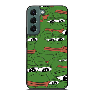 PEPE THE SMUG FROG PATTERN Samsung Galaxy S22 Case Cover