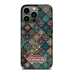 COACH CUTE PATTERN iPhone 13 Pro Case Cover
