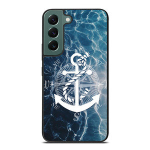 NAUTICAL ANCHOR LOGO Samsung Galaxy S22 Case Cover NAUTICAL ANCHOR LOGO Samsung Galaxy S22 Case Cover