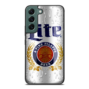 MILLER LITE BEER CAN Samsung Galaxy S22 Case Cover MILLER LITE BEER CAN Samsung Galaxy S22 Case Cover