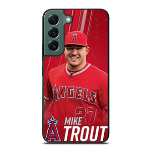 MIKE TROUT 27 LOS ANGELES ANGELS Samsung Galaxy S22 Case Cover MIKE TROUT 27 LOS ANGELES ANGELS Samsung Galaxy S22 Case Cover