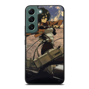 MIKASA ACKERMAN ATTACK ON TITAN ANIME Samsung Galaxy S22 Case Cover