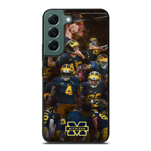 MICHIGAN WOLVERINES SQUAD Samsung Galaxy S22 Case Cover MICHIGAN WOLVERINES SQUAD Samsung Galaxy S22 Case Cover
