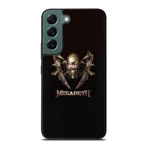 MEGADETH SKULL LOGO Samsung Galaxy S22 Case Cover MEGADETH SKULL LOGO Samsung Galaxy S22 Case Cover