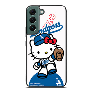 LA DODGERS HELLO KITTY 3 Samsung Galaxy S22 Case Cover
