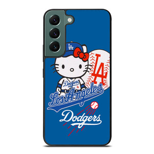 LA DODGERS HELLO KITTY 2 Samsung Galaxy S22 Case Cover