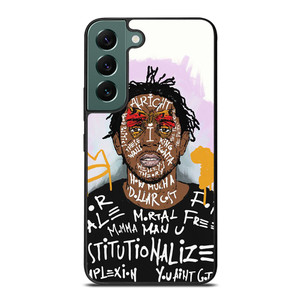KENDRICK LAMAR FACE ART Samsung Galaxy S22 Case Cover KENDRICK LAMAR FACE ART Samsung Galaxy S22 Case Cover
