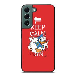 KEEP CALM DONALD DUCK Samsung Galaxy S22 Case Cover