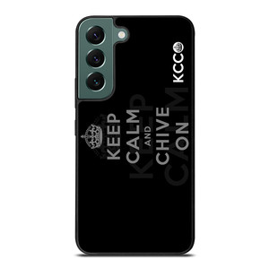 KEEP CALM AND CHIVE ON 7 Samsung Galaxy S22 Case Cover KEEP CALM AND CHIVE ON 7 Samsung Galaxy S22 Case Cover