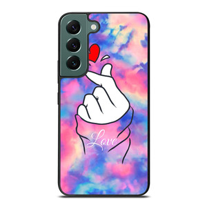 CUTE HEART FINGER MARBLE Samsung Galaxy S22 Case Cover CUTE HEART FINGER MARBLE Samsung Galaxy S22 Case Cover