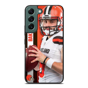 CLEVELAND BROWNS BAKER MAYFIELD Samsung Galaxy S22 Case Cover CLEVELAND BROWNS BAKER MAYFIELD Samsung Galaxy S22 Case Cover