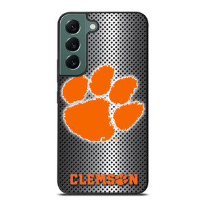 CLEMSON TIGERS METAL Samsung Galaxy S22 Case Cover CLEMSON TIGERS METAL Samsung Galaxy S22 Case Cover