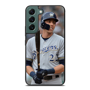 CHRISTIAN YELICH MILWAUKEE BREWERS 2 Samsung Galaxy S22 Case Cover