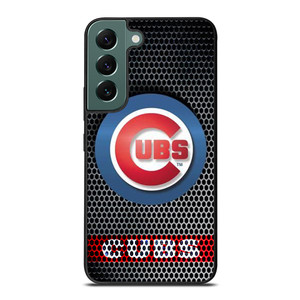 CHICAGO CUBS METAL LOGO Samsung Galaxy S22 Case Cover