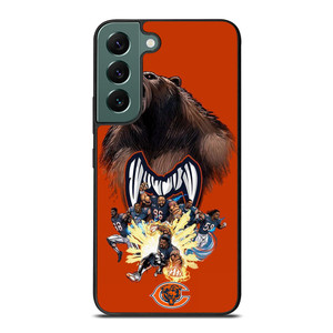 CHICAGO BEARS SQUAD Samsung Galaxy S22 Case Cover CHICAGO BEARS SQUAD Samsung Galaxy S22 Case Cover