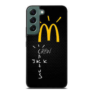 CACTUS JACK TRAVIS SCOTT MCDONALD'S METAL LOGO Samsung Galaxy S22 Case Cover CACTUS JACK TRAVIS SCOTT MCDONALD'S METAL LOGO Samsung Galaxy S22 Case Cover
