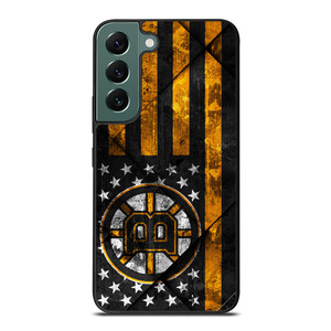 BOSTON BRUINS BLACK AND GOLD Samsung Galaxy S22 Case Cover