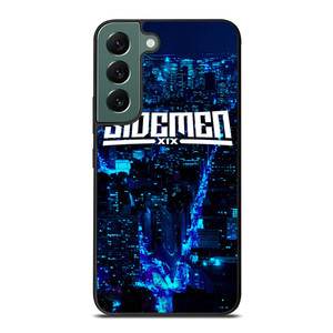 BLUE & WHITE SIDEMEN Samsung Galaxy S22 Case Cover BLUE & WHITE SIDEMEN Samsung Galaxy S22 Case Cover