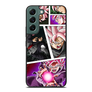 BLACK GOKU SS ROSE COLLAGE Samsung Galaxy S22 Case Cover BLACK GOKU SS ROSE COLLAGE Samsung Galaxy S22 Case Cover