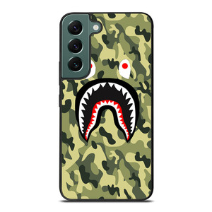 BAPE SHARK CAMO 2 Samsung Galaxy S22 Case Cover BAPE SHARK CAMO 2 Samsung Galaxy S22 Case Cover