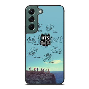 BANGTAN BOYS BTS SIGNATURE Samsung Galaxy S22 Case Cover BANGTAN BOYS BTS SIGNATURE Samsung Galaxy S22 Case Cover