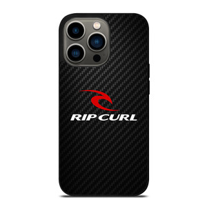 RIPCURL CARBON LOGO iPhone 13 Pro Case Cover