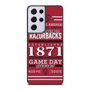 ARKANSAS RAZORBACKS 1871 Samsung Galaxy S21 Ultra Case Cover ARKANSAS RAZORBACKS 1871 Samsung Galaxy S21 Ultra Case Cover