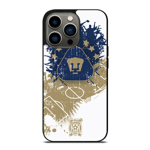 PUMAS UNAM PUMAS iPhone 13 Pro Case Cover PUMAS UNAM PUMAS iPhone 13 Pro Case Cover