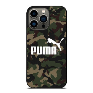 PUMA CAMO LOGO iPhone 13 Pro Case Cover