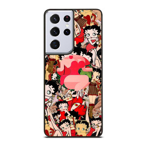 BETTY BOOP ONLY COLLAGE Samsung Galaxy S21 Ultra Case Cover BETTY BOOP ONLY COLLAGE Samsung Galaxy S21 Ultra Case Cover
