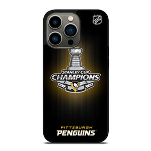 PITTSBURGH PENGUINS STANLEY CHAMPIONS iPhone 13 Pro Case Cover