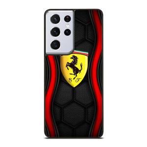 FERRARI HEXAGON Samsung Galaxy S21 Ultra Case Cover FERRARI HEXAGON Samsung Galaxy S21 Ultra Case Cover