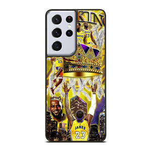 LEBRON JAMES THE KING Samsung Galaxy S21 Ultra Case Cover LEBRON JAMES THE KING Samsung Galaxy S21 Ultra Case Cover