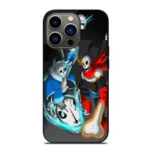 PAPYRUS AND SANS UNDERTALE CARTOON iPhone 13 Pro Case Cover