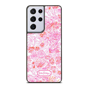 LILLY PULITZER PINK Samsung Galaxy S21 Ultra Case Cover