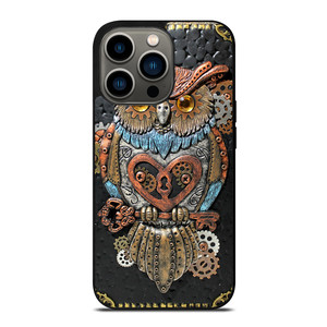 OWL STEAMPUNK BOOK iPhone 13 Pro Case Cover OWL STEAMPUNK BOOK iPhone 13 Pro Case Cover