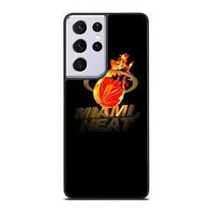 MIAMI HEAT FIRE LOGO Samsung Galaxy S21 Ultra Case Cover MIAMI HEAT FIRE LOGO Samsung Galaxy S21 Ultra Case Cover