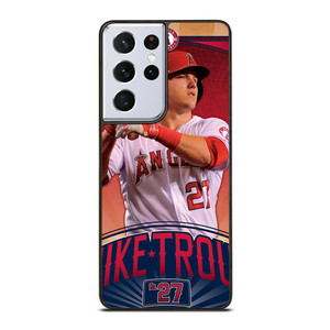 MIKE TROUT LOS ANGELES ANGELS 27 Samsung Galaxy S21 Ultra Case Cover MIKE TROUT LOS ANGELES ANGELS 27 Samsung Galaxy S21 Ultra Case Cover