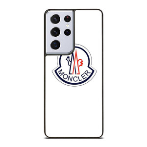MONCLER LOGO WHITE Samsung Galaxy S21 Ultra Case Cover MONCLER LOGO WHITE Samsung Galaxy S21 Ultra Case Cover
