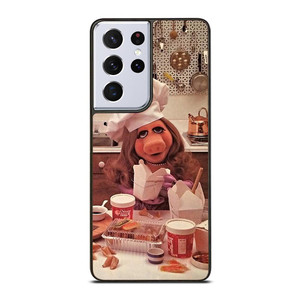 MUPPETS MISS PIGGY KITCHEN Samsung Galaxy S21 Ultra Case Cover
