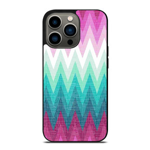 OMBRE PASTEL CHEVRON PATTERN 2 iPhone 13 Pro Case Cover
