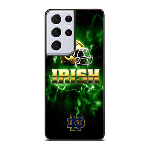 NOTRE DAME ND GREEN Samsung Galaxy S21 Ultra Case Cover