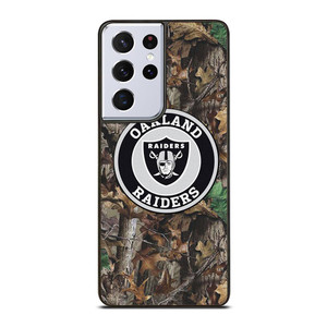 OAKLAND RAIDERS TREE CAMO Samsung Galaxy S21 Ultra Case Cover